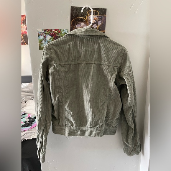 American Eagle Green Corduroy Jacket - Picture 2 of 3